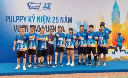 Đại diện Công ty Vina Toyo tham gia sự kiện Marathon do Công ty New Toyo Pulppy tổ chức ngày 10/12/2023