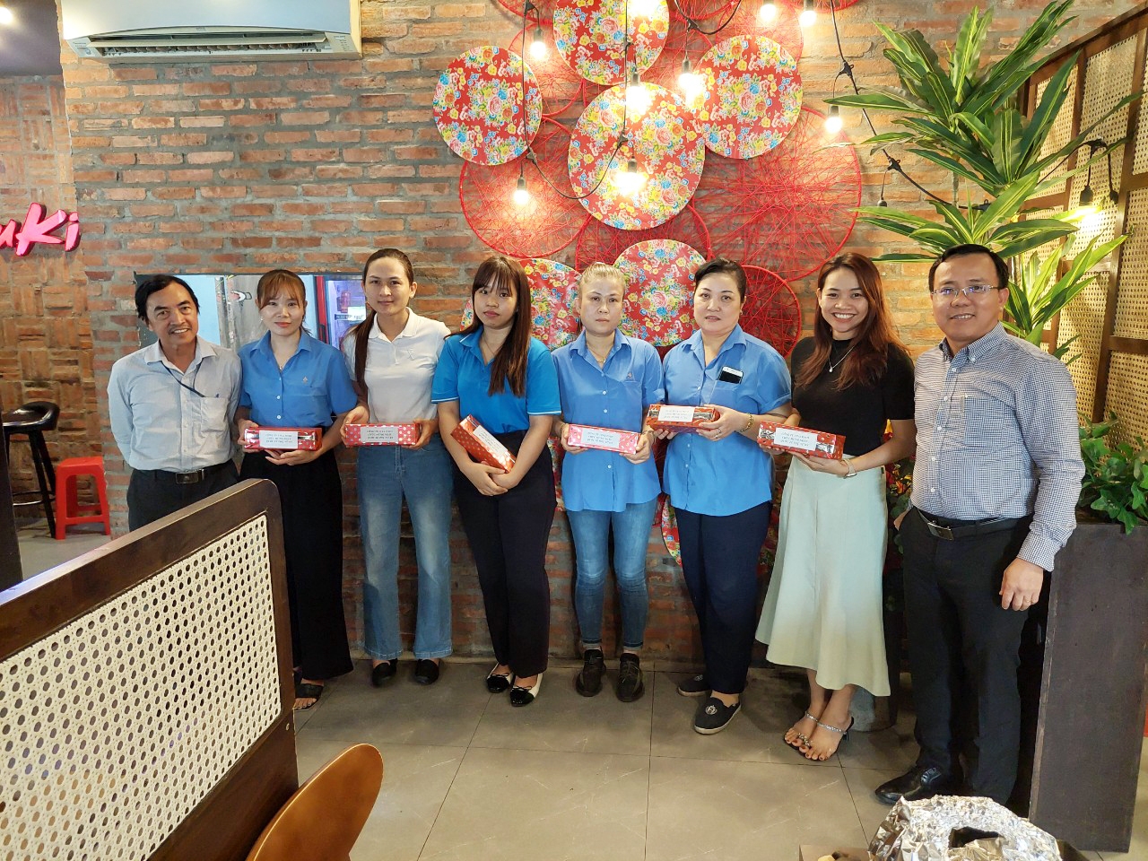 Công ty Vina Toyo chúc mừng ngày Quốc tế Phụ nữ 8/3 đến các chị em công nhân viên
