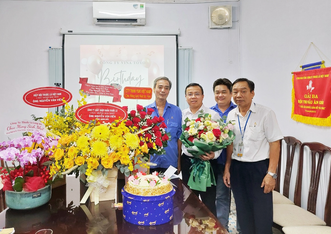 Chúc mừng sinh nhật các anh chị em công nhân viên tháng 01/2024