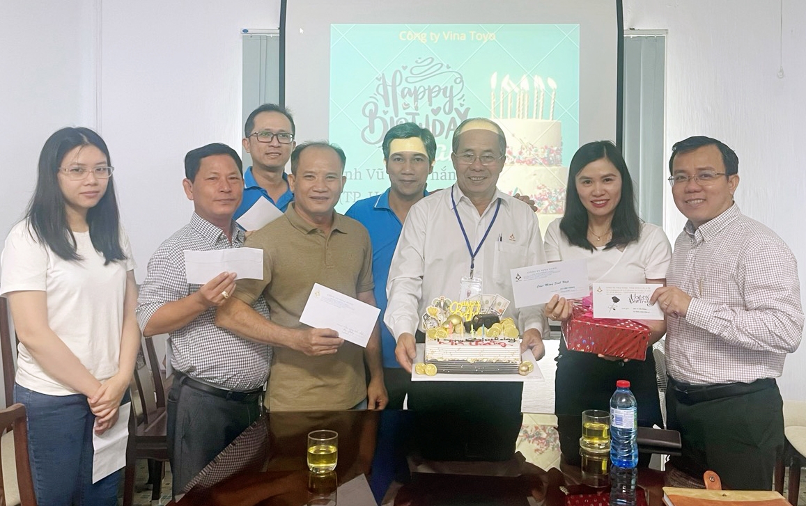 Chúc mừng sinh nhật các anh chị em công nhân viên tháng 12/2023