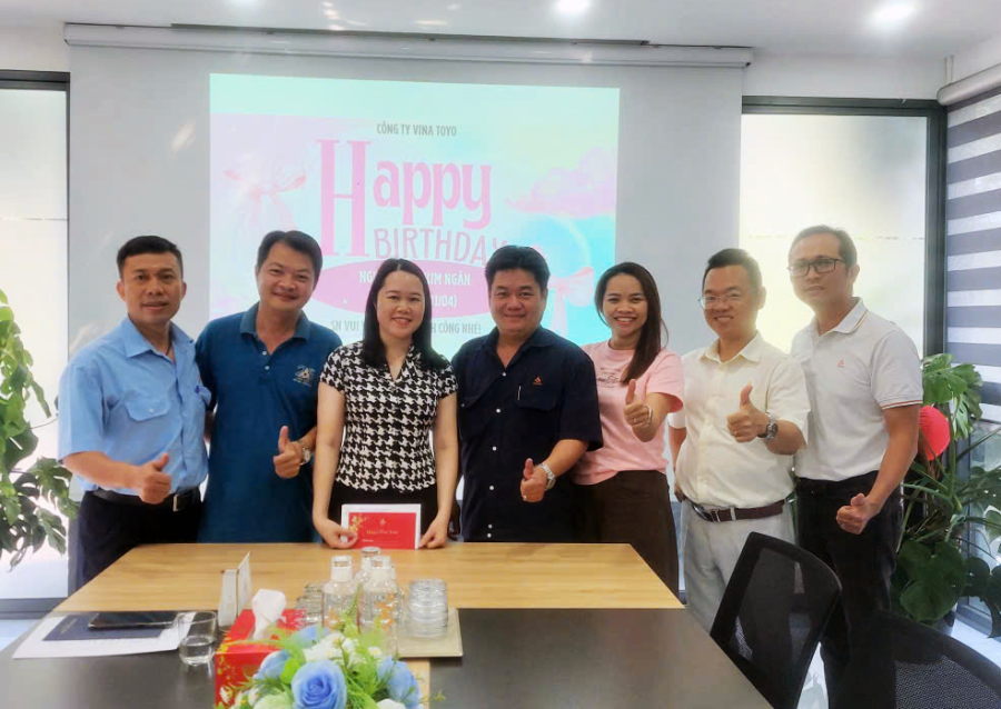 Chúc mừng sinh nhật các anh chị em công nhân viên tháng 4/2026