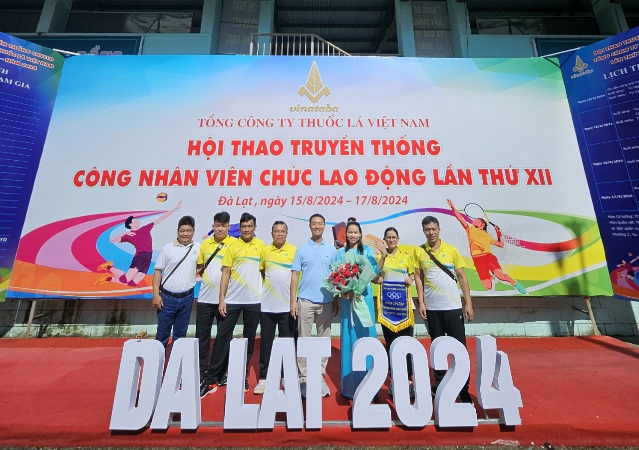 Công ty Vina Toyo tham dự Hội thao truyền thống CNVCLĐ lần thứ 12 do Tổng công ty Thuốc lá Việt Nam tổ chức từ ngày 15 đến 17/08/2024