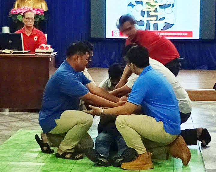 Công ty Vina Toyo tham gia lớp tập huấn kỹ năng Sơ cấp cứu cơ bản