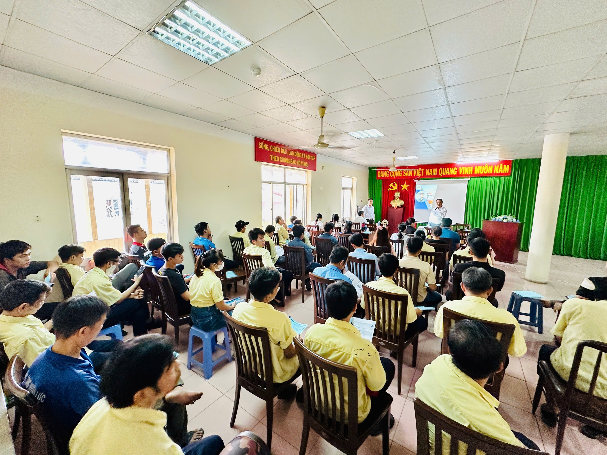Công ty Vina Toyo tổ chức lớp huấn luyện An toàn, Vệ sinh lao động năm 2025