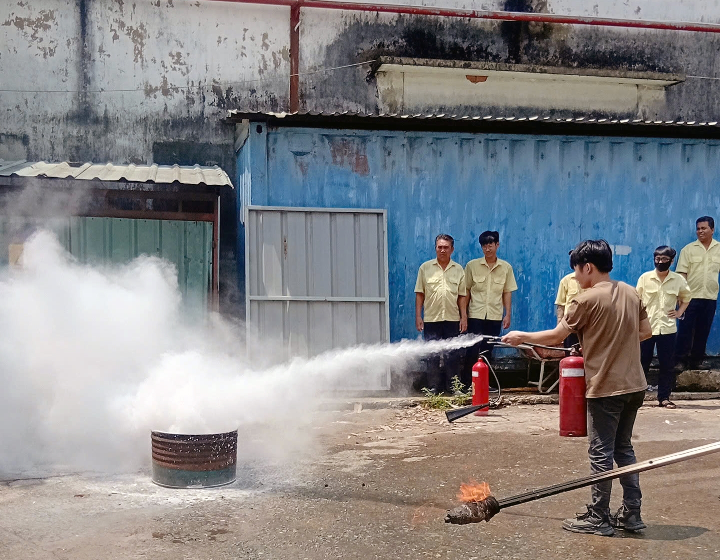 Công ty Vina Toyo tổ chức Tập huấn nghiệp vụ PCCC và Cứu hộ cứu nạn năm 2025
