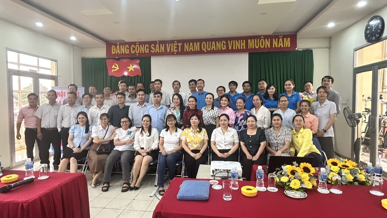 Công ty Vina Toyo tham gia Hội nghị tập huấn nghiệp vụ công tác công đoàn cơ sở ngày 16/05/2024