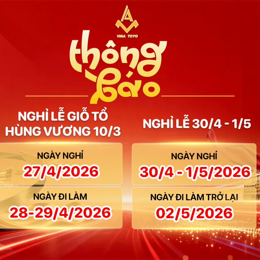 Thông báo lịch nghỉ Lễ Giỗ Tổ Hùng Vương, Ngày Chiến thắng 30/4 và Quốc tế Lao động 01/5/2026