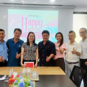 Chúc mừng sinh nhật các anh chị em công nhân viên tháng 4/2026