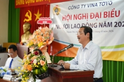 Hội nghị Đại biểu Người lao động Công ty Vina Toyo 13/03/2026