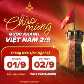 Thông báo lịch nghỉ lễ Quốc khánh 2/9 năm 2026