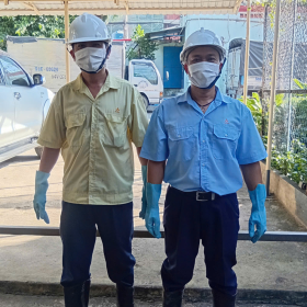 Vina Toyo tham gia diễn tập ứng phó tràn đổ hóa chất
