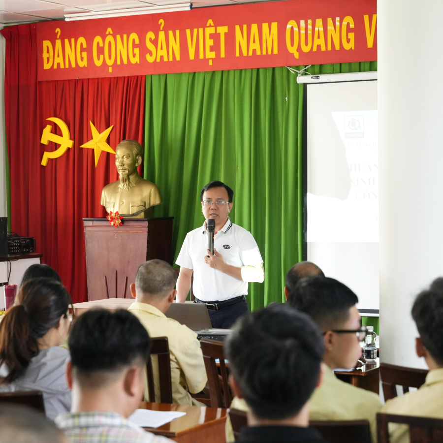 Vina Toyo tổ chức lớp huấn luyện An toàn lao động, An toàn hóa chất & hướng dẫn thoát hiểm, thoát nạn năm 2026